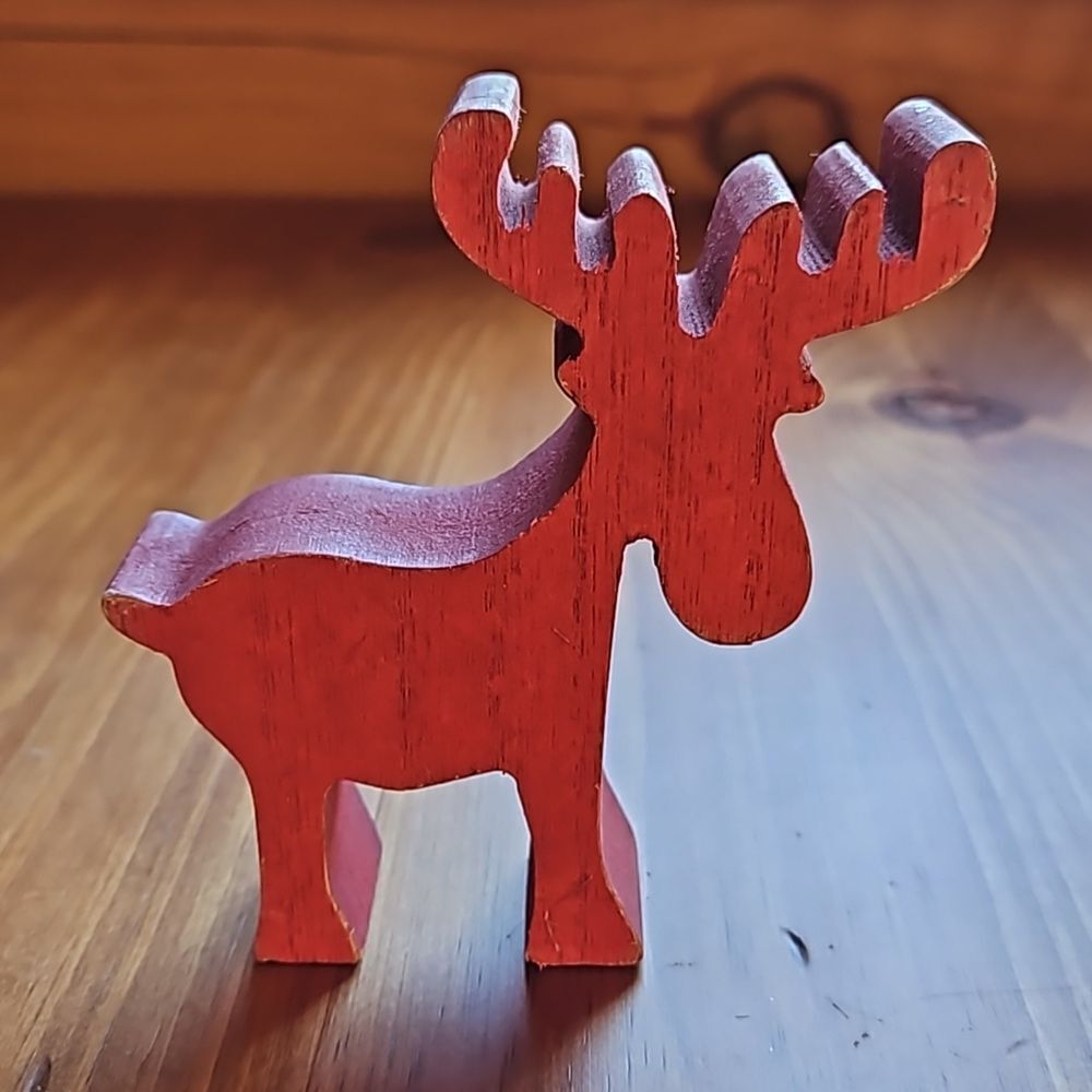 Tier Tray Decor - Moose